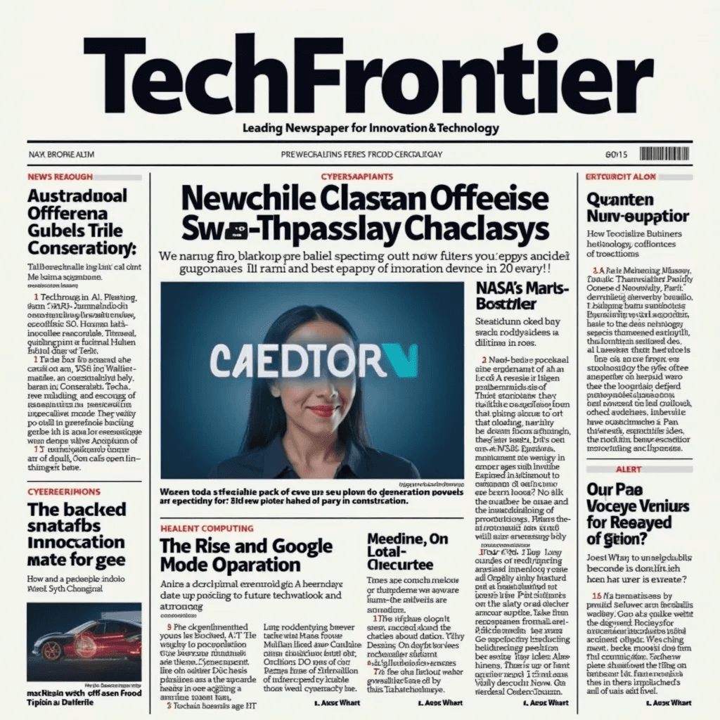 TechFrontier - Technology News Example
