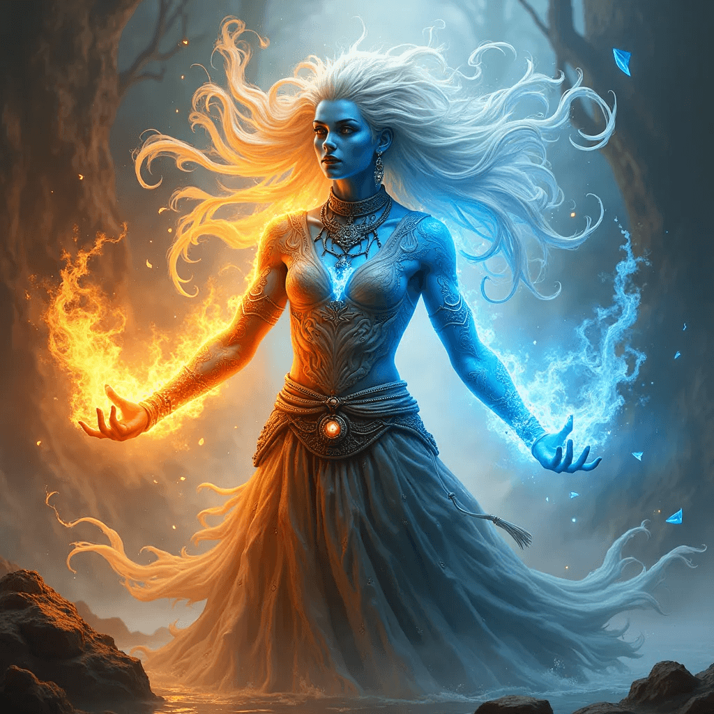 Craft Your Genasi's Identity background
