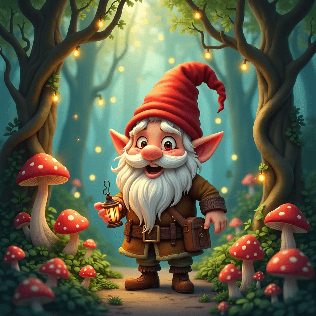 Create Your Gnome Names background