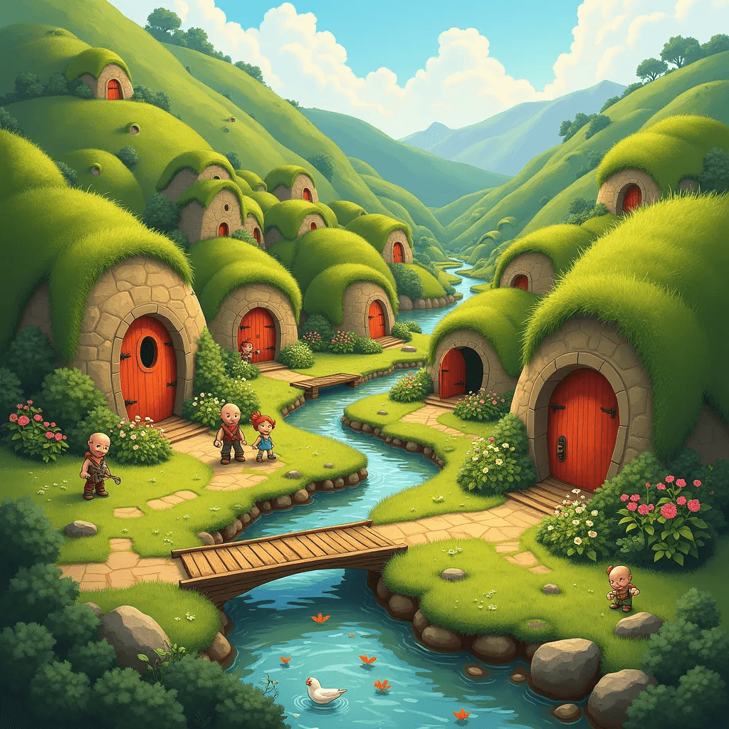 Create Your D&D Halfling Names background