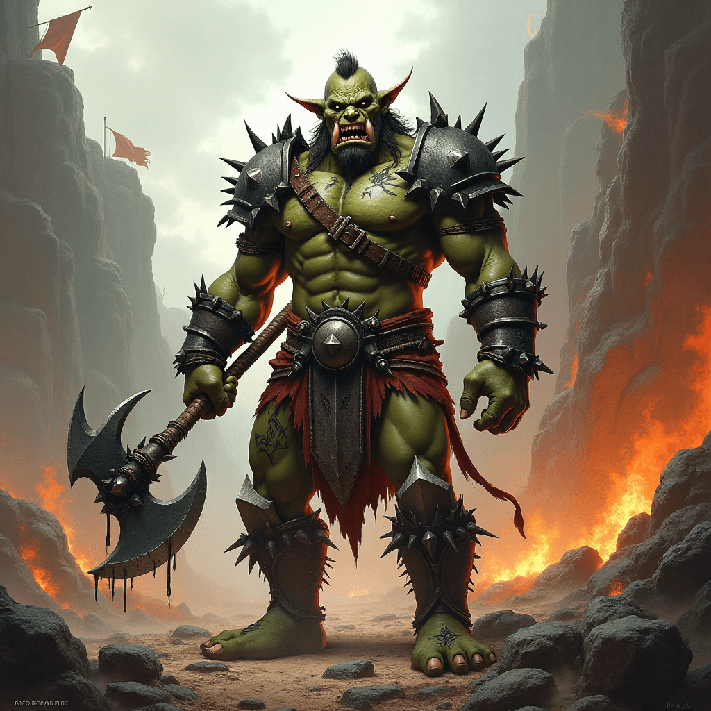 Generate Best Orc Names background