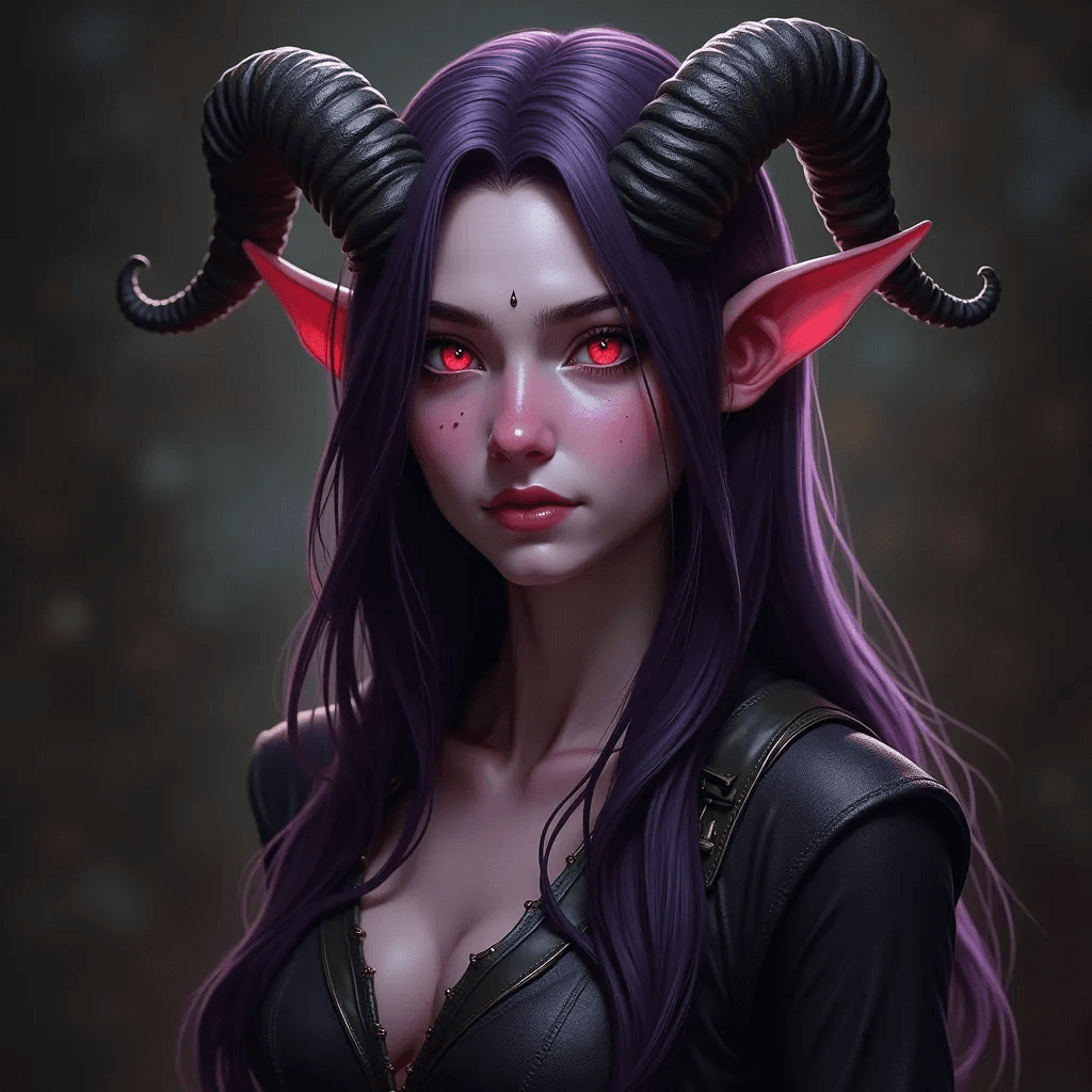 Create Your Tiefling Names background